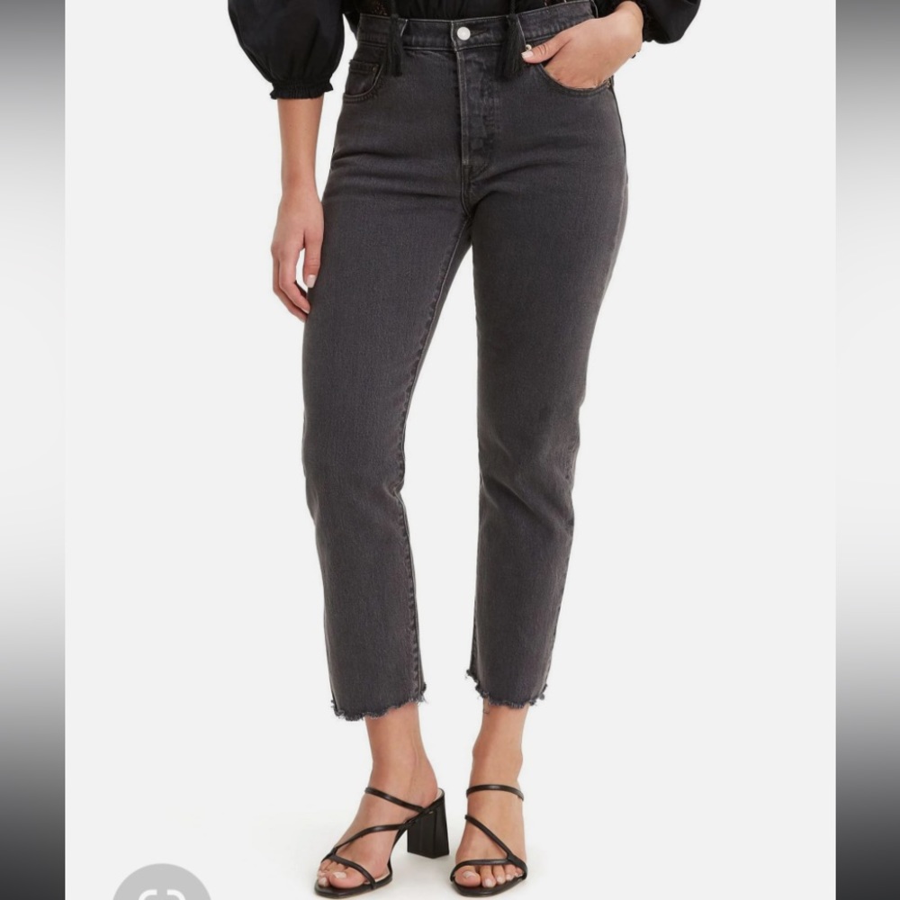 Levi’s High-waist Strait Crop